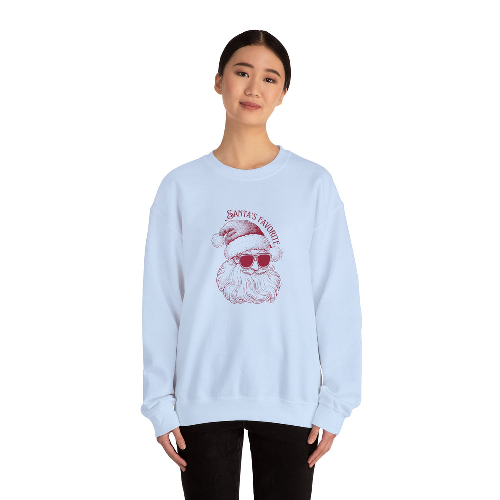 Santa's Favorite Crewneck Sweatshirt