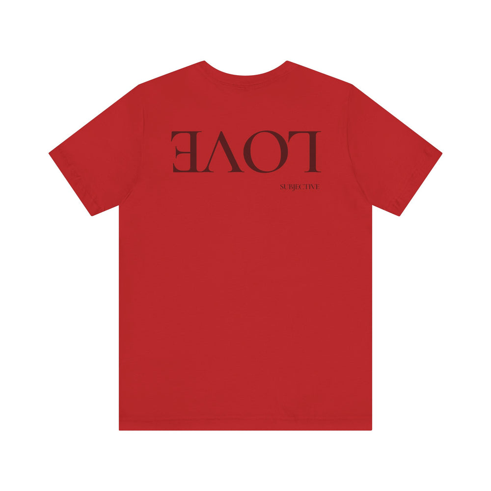 EVOL Subjective Men's Jersey Short Sleeve Tee – Love, Your Way ❤️