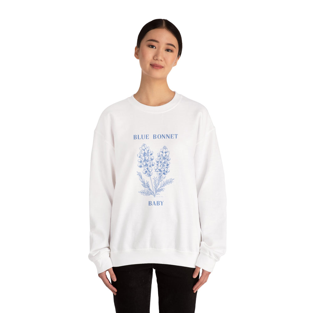 Blue Bonnet Baby Crewneck Sweatshirt
