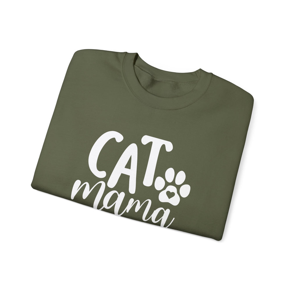 Cat Mama Crewneck Sweatshirt