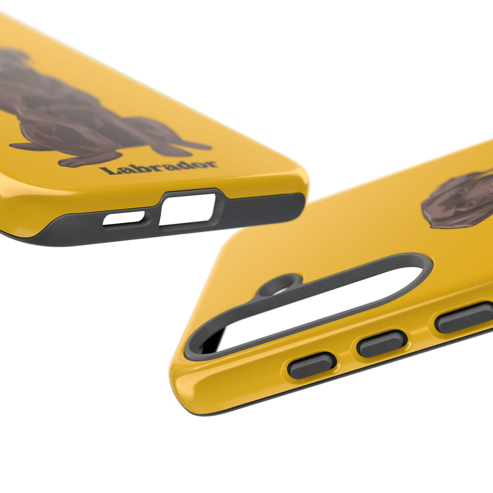 Chocolate Lab Protective Phone Case