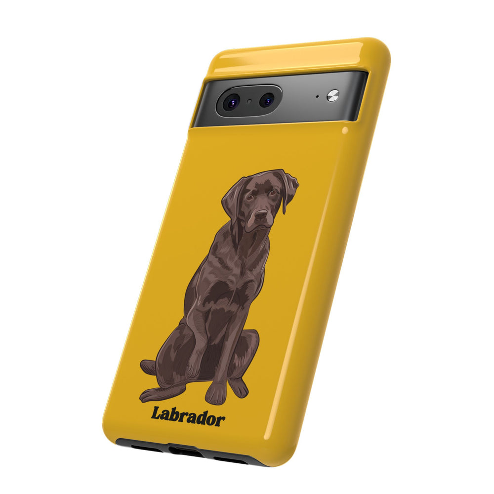 Chocolate Lab Protective Phone Case