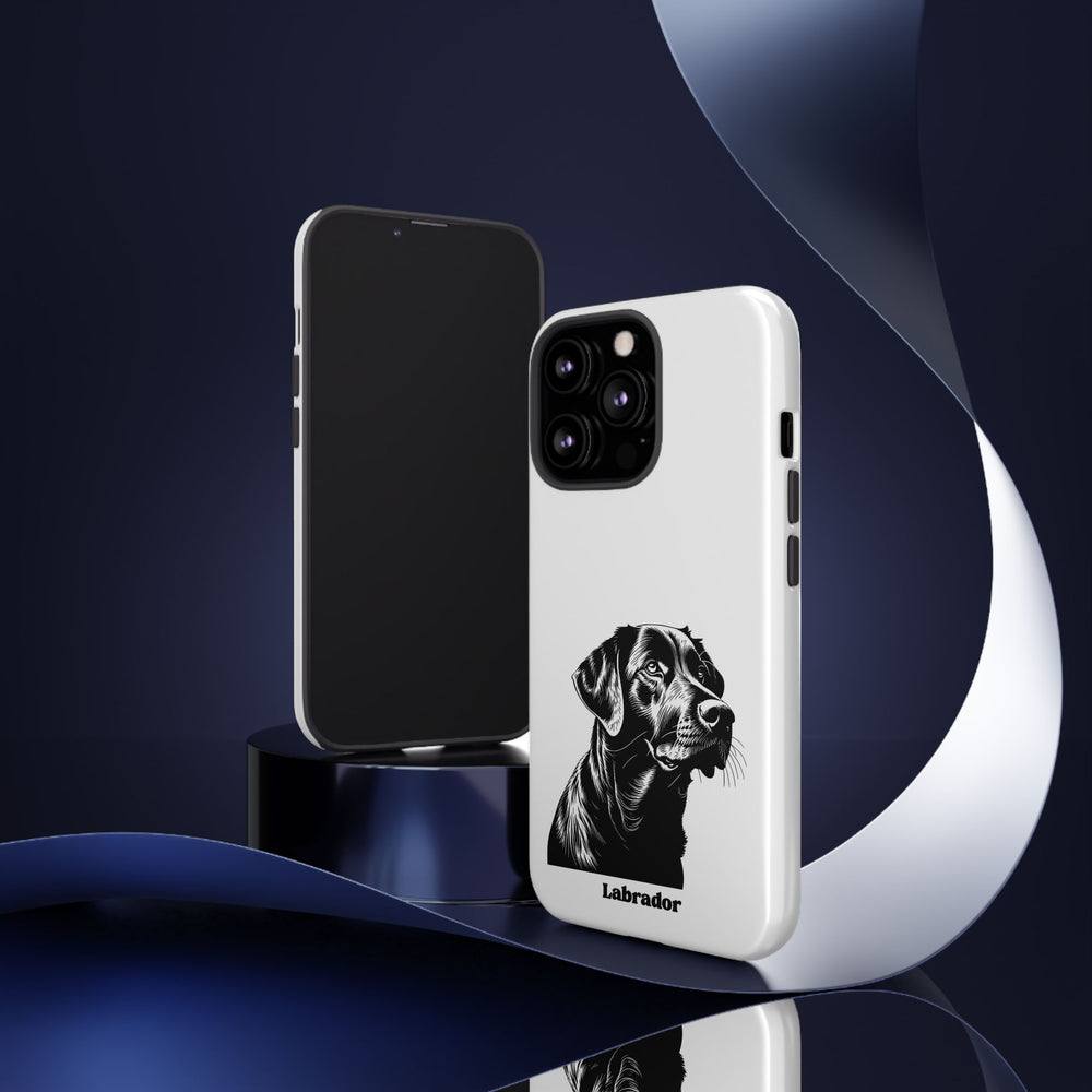Black Lab Protective Phone Case