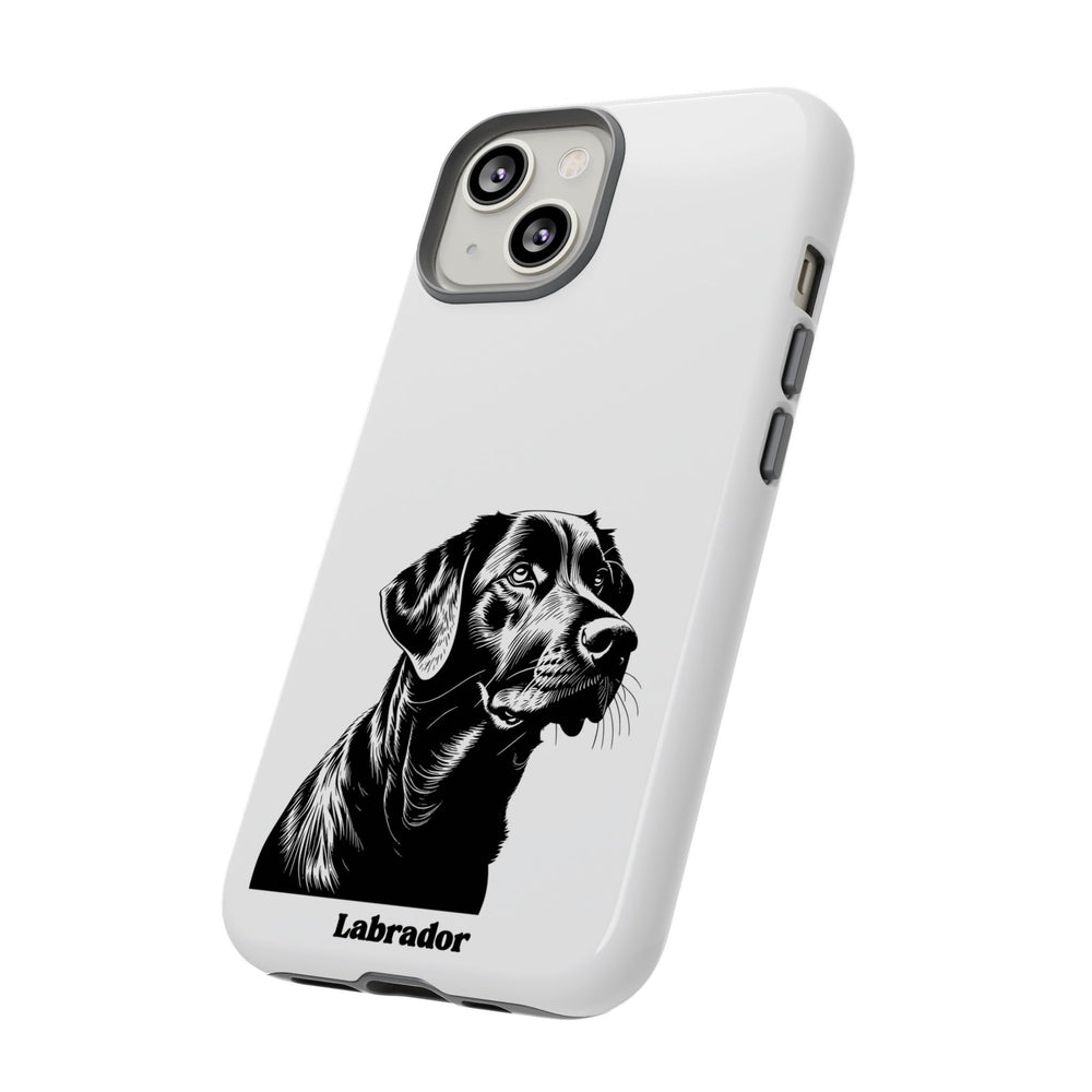 Black Lab Protective Phone Case