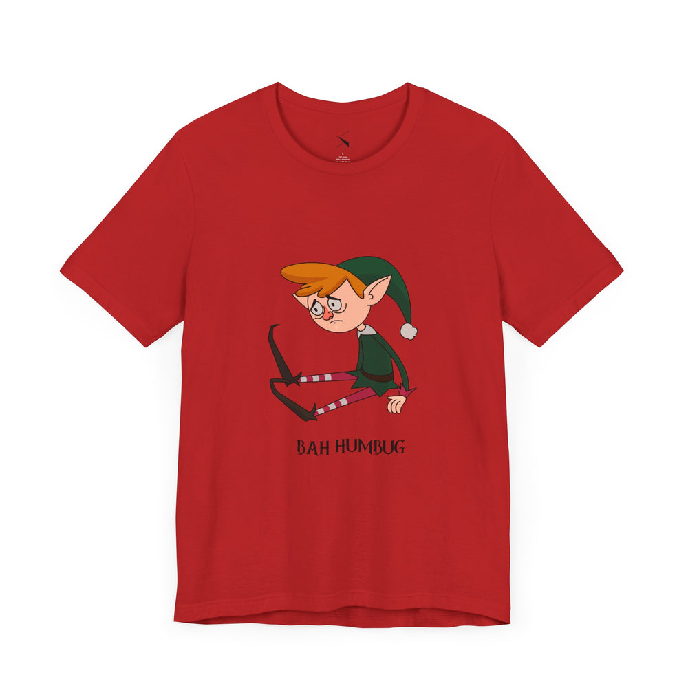 Sad Elf Bah Humbug Tee