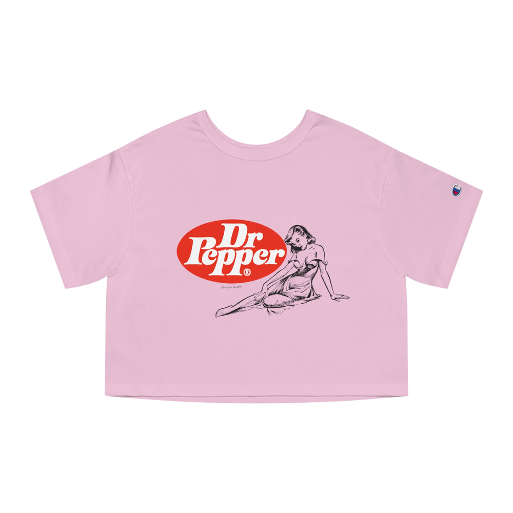 Dr. Pepper Pin-Up Crop Top – Classic Taste, Modern Twist!