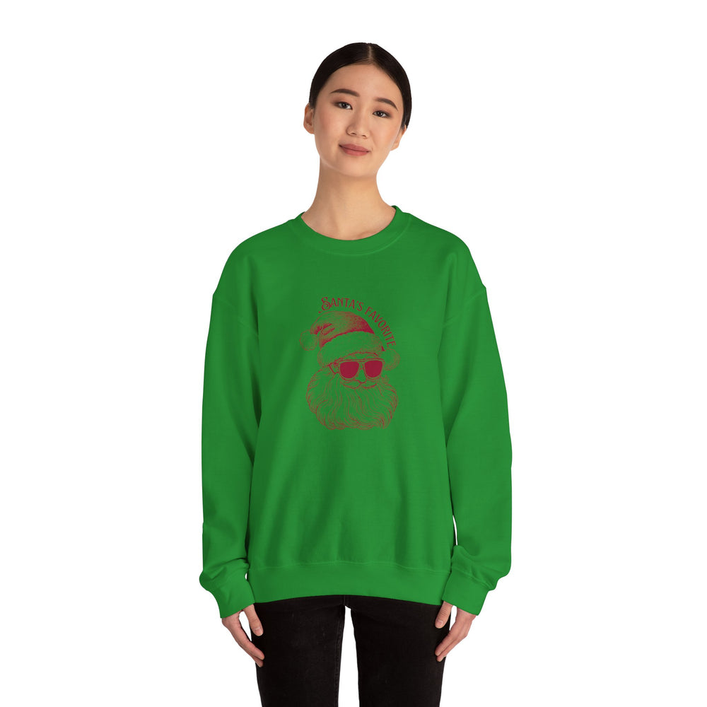 Santa's Favorite Crewneck Sweatshirt