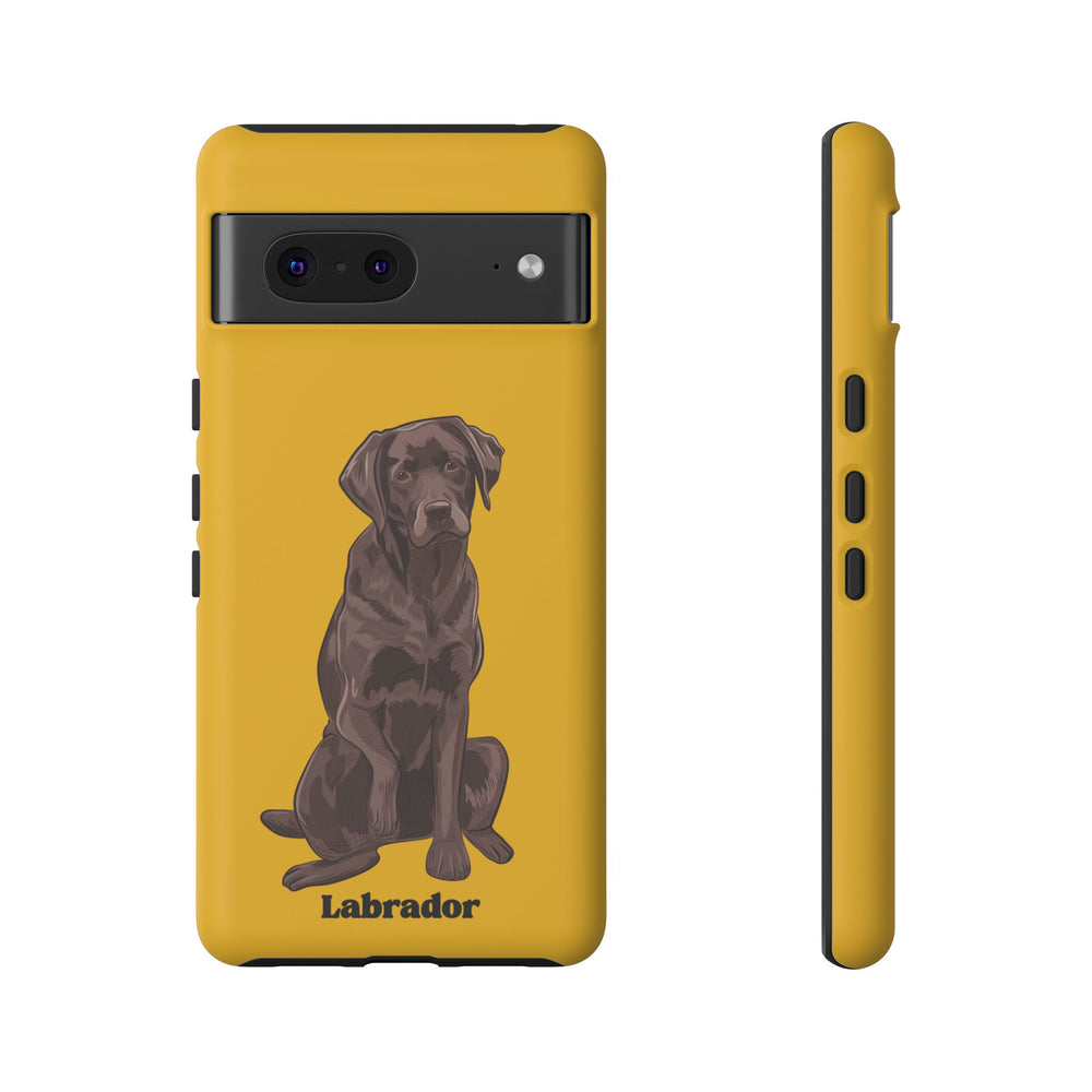 Chocolate Lab Protective Phone Case