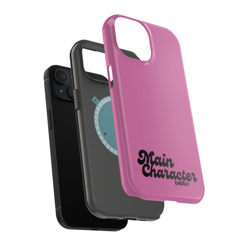 Main Character Energy Pink Edition Magnetic Tough iPhone 16, 15, 14, 13 Pro & Max Cases