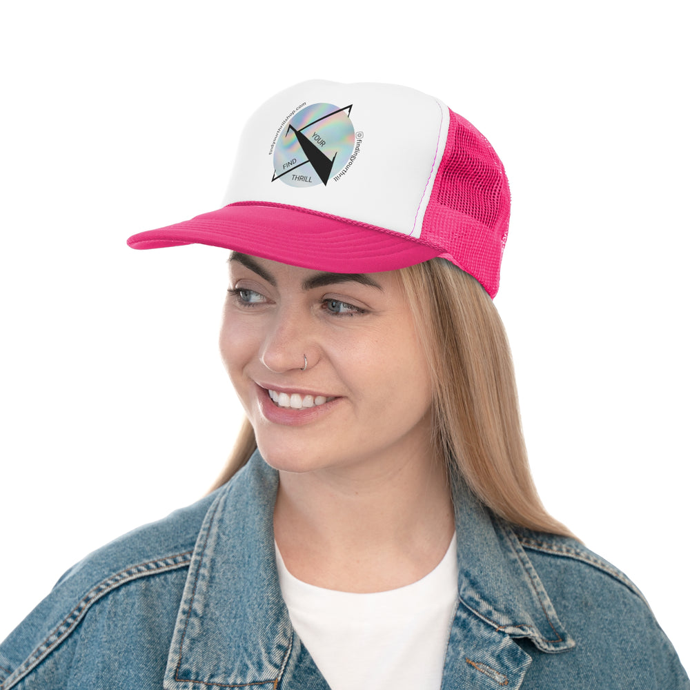 Find Your Thrill Hologram Trucker Cap