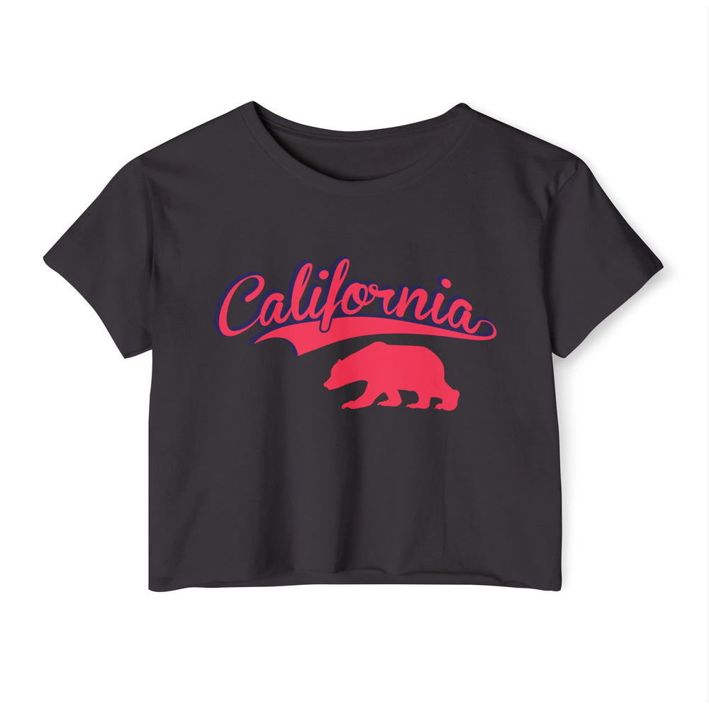 California Bear Women's Festival Crop Tee