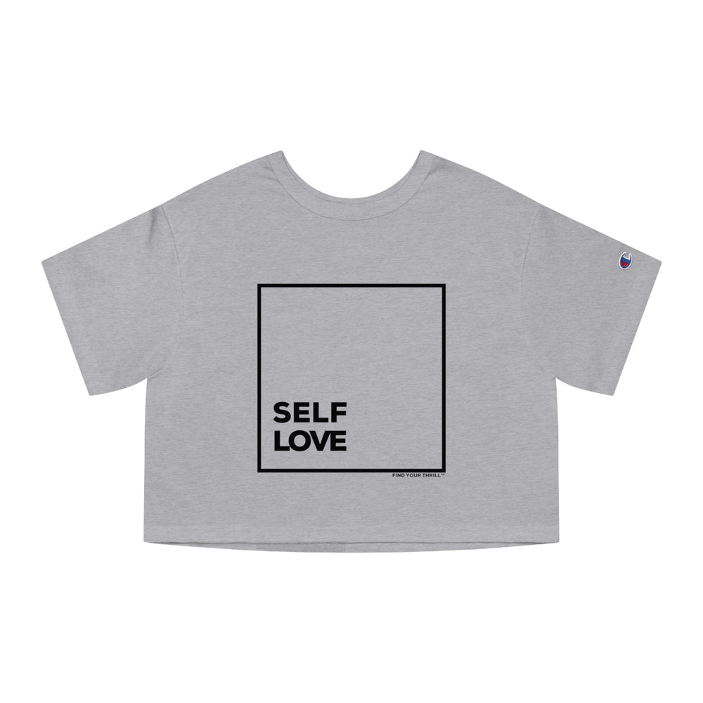 💗 Self Love Squared – Find Your Thrill Champion Women’s Heritage Cropped T-Shirt ✨
