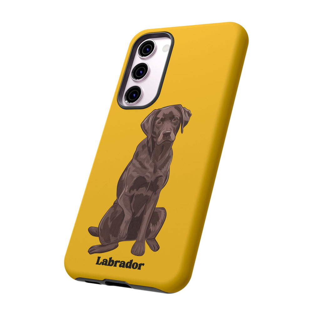 Chocolate Lab Protective Phone Case