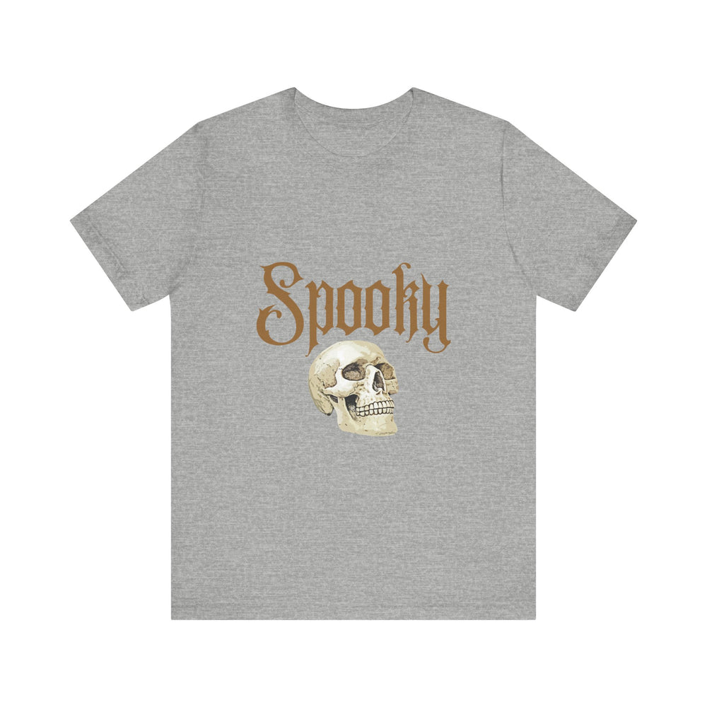Spooky Skull Halloween Unisex Jersey Short Sleeve Tee