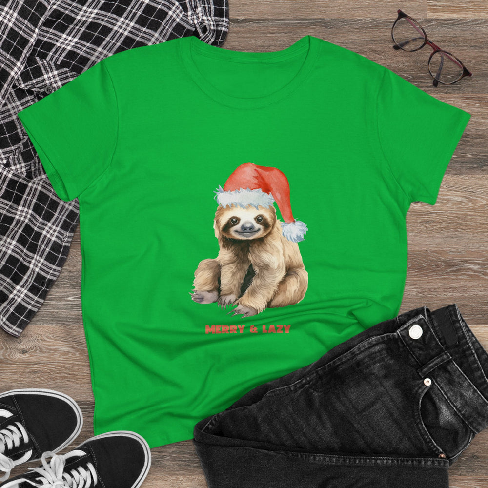 Sloth Christmas Women's Tee