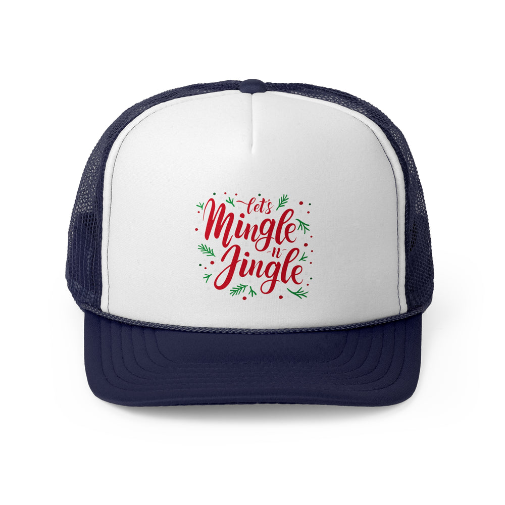 Let's Mingle & Jingle - Holiday Trucker Cap