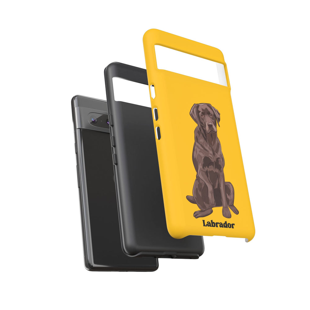 Chocolate Lab Protective Phone Case