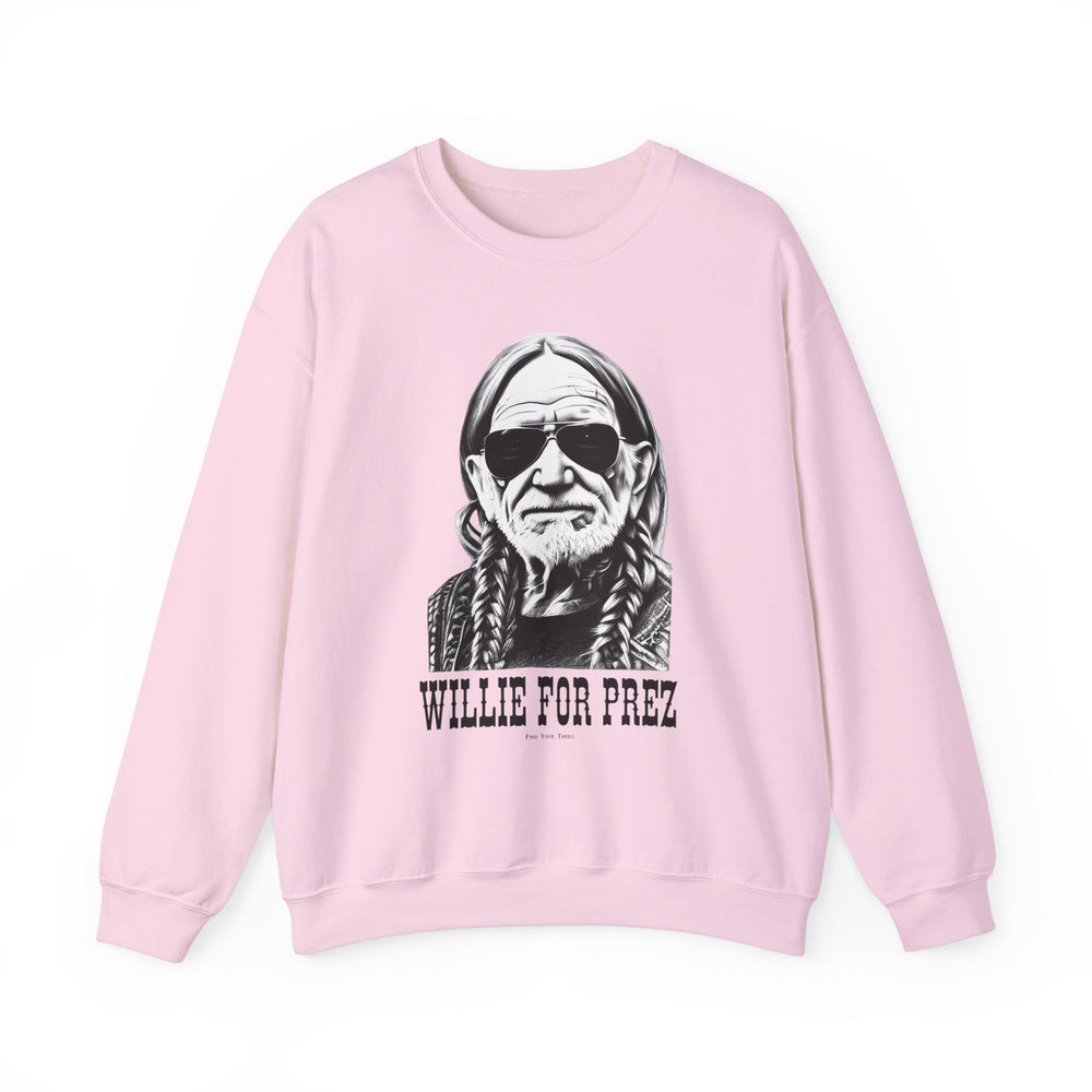 Willie For Prez Crewneck Sweatshirt
