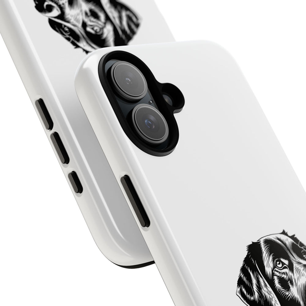 Black Lab Protective Phone Case
