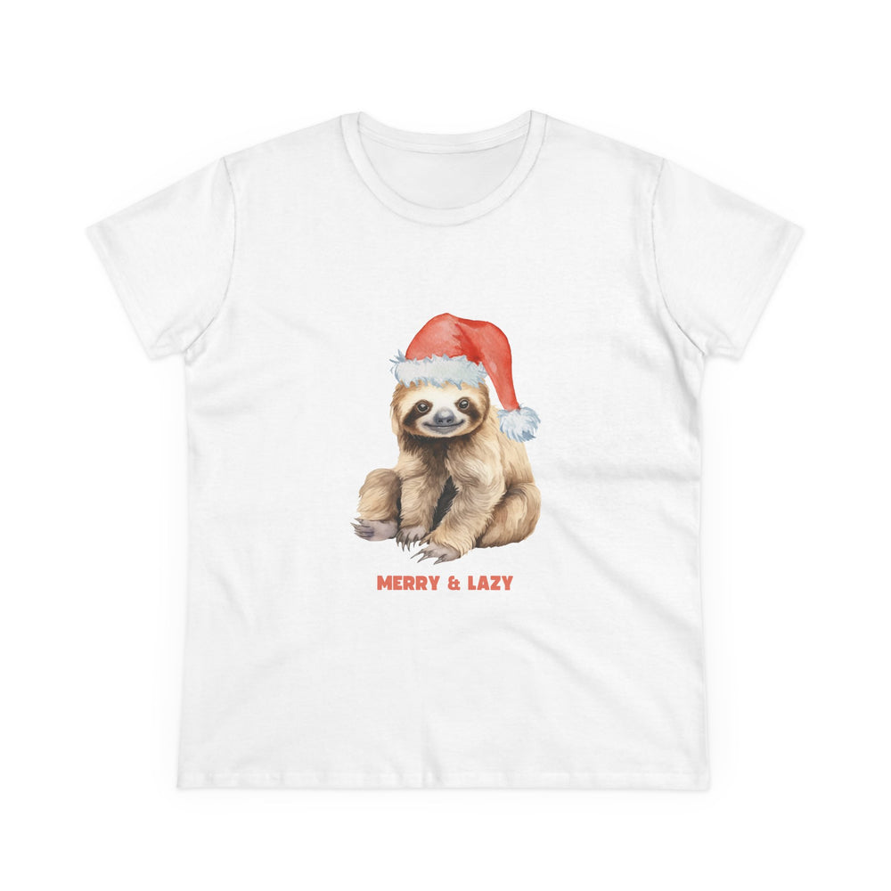 Sloth Christmas Women's Tee