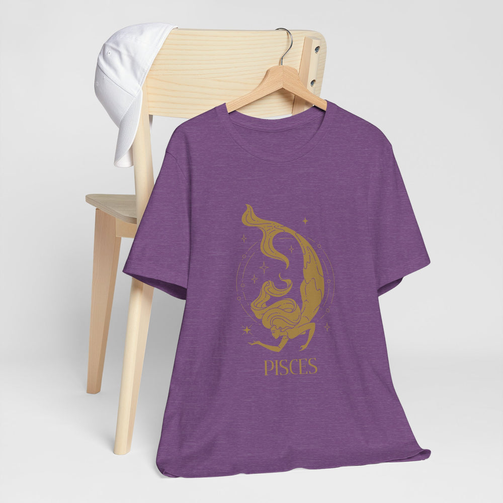 Pisces Constellation Zodiac Unisex Jersey Short Sleeve Tee