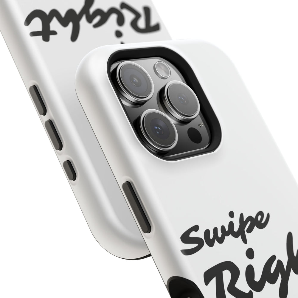 Swipe Right iPhone 16, 15 Magnetic Tough Cases - A Perfect Match for Your iPhone