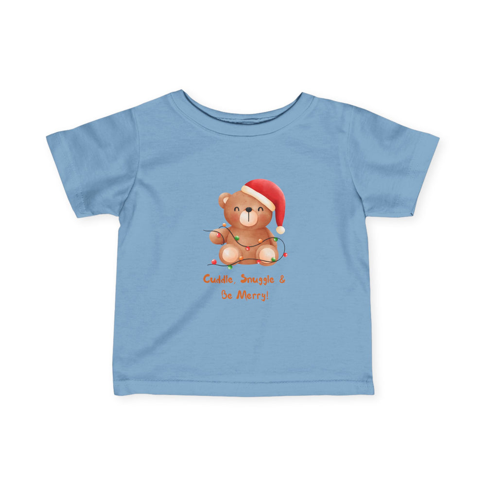 Cuddle, Snuggle and Be Merry Infant Fine Jersey Tee