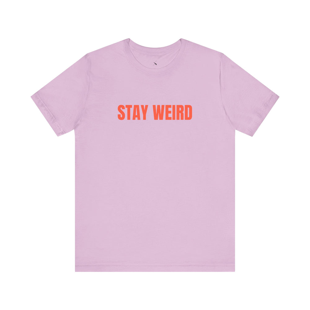 Stay Weird Oversized Tee – Embrace Your Uniqueness. Own the Moment. 🌀🖤