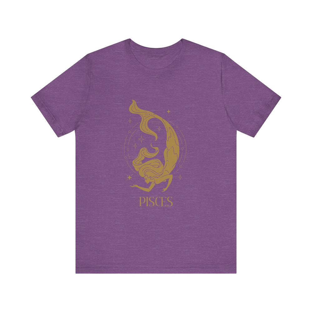 Pisces Constellation Zodiac Unisex Jersey Short Sleeve Tee