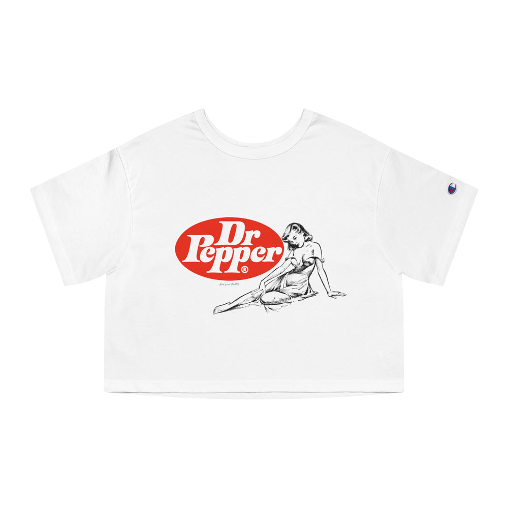 Dr. Pepper Pin-Up Crop Top – Classic Taste, Modern Twist!