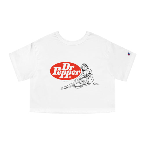 Dr. Pepper Pin-Up Crop Top – Classic Taste, Modern Twist!