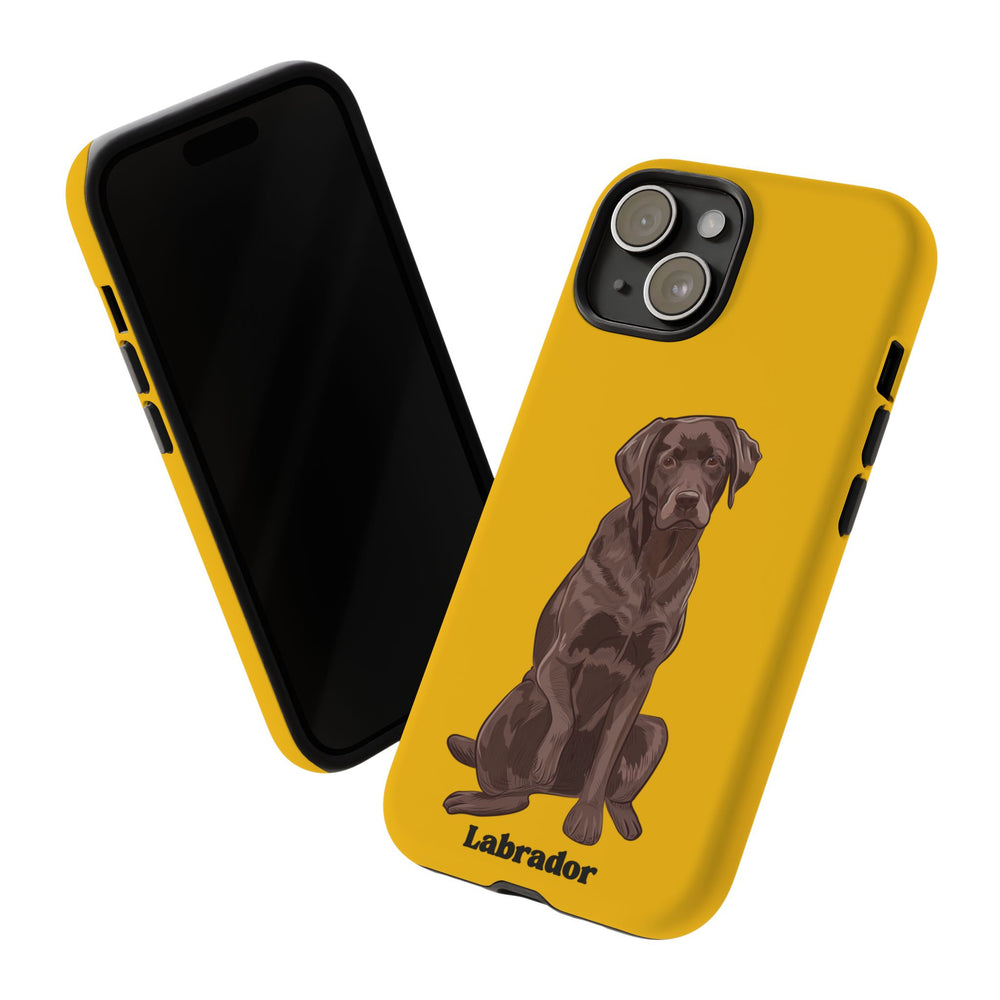 Chocolate Lab Protective Phone Case