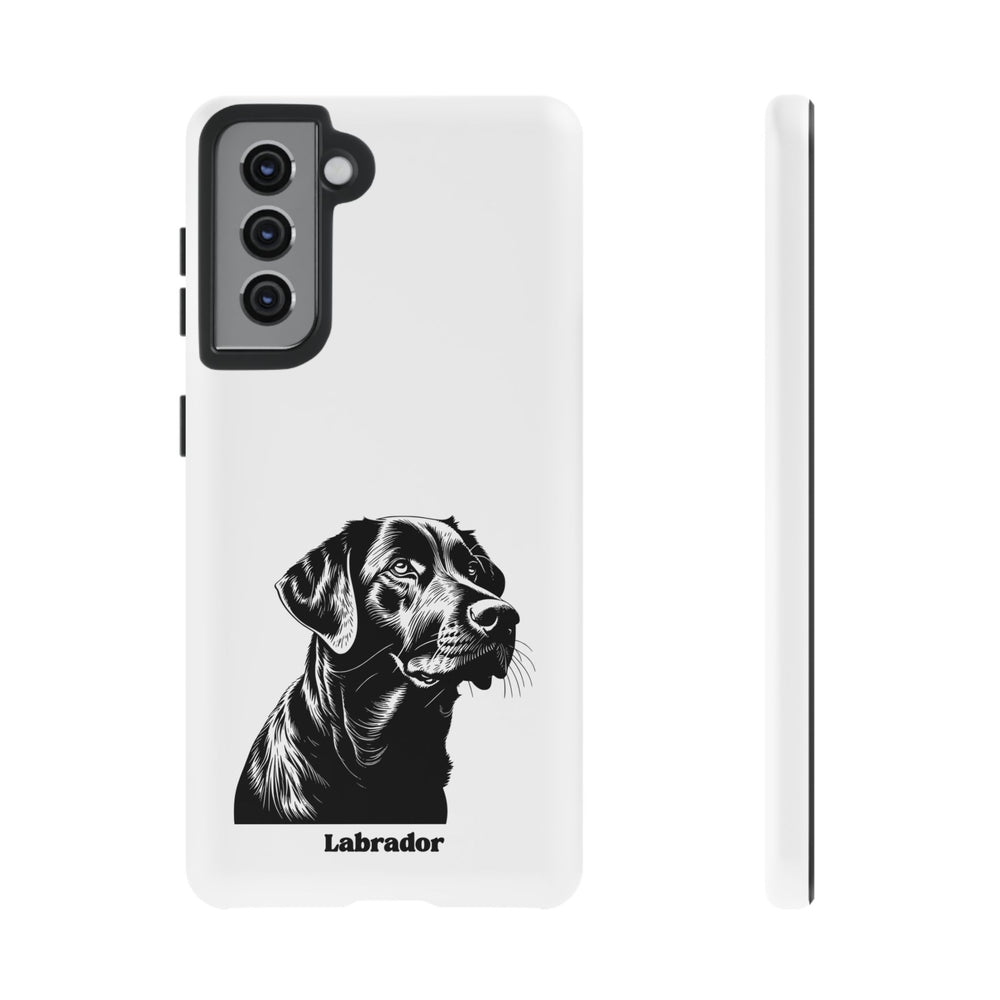 Black Lab Protective Phone Case