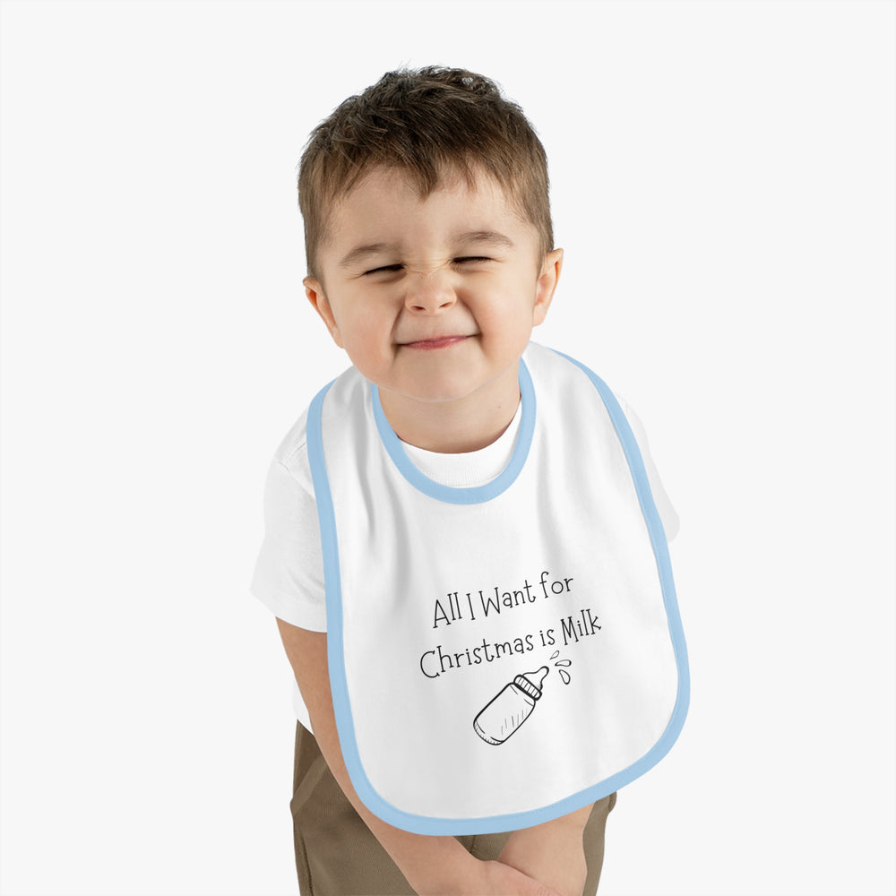 All I Want For Christmas is MILK! Bib