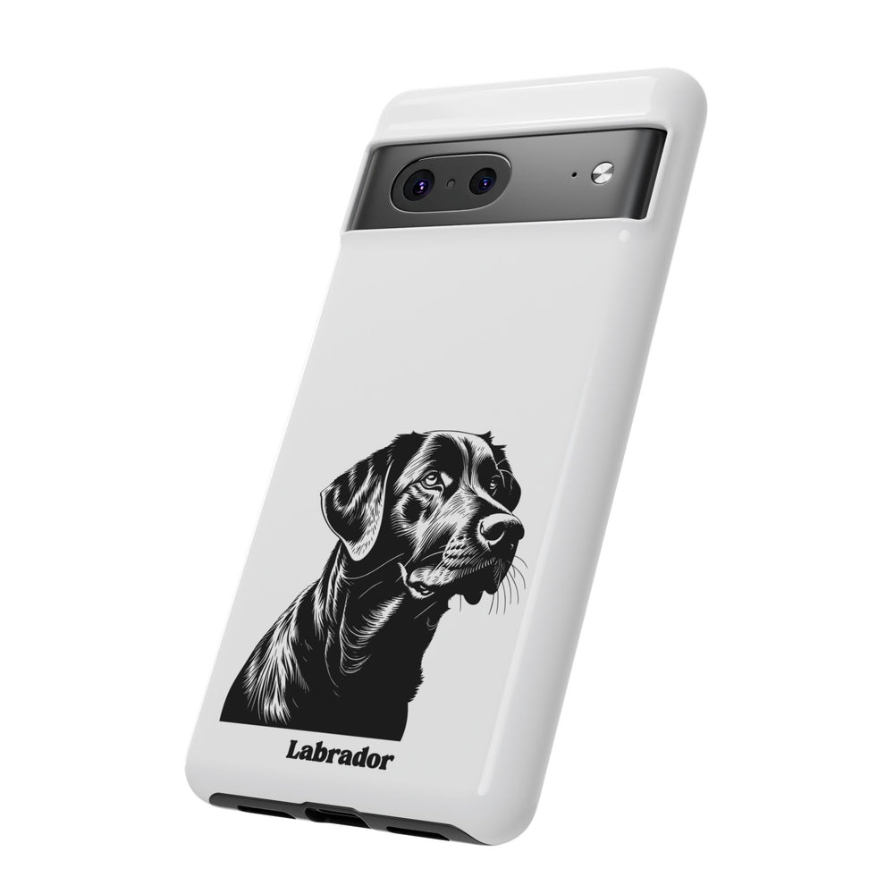 Black Lab Protective Phone Case