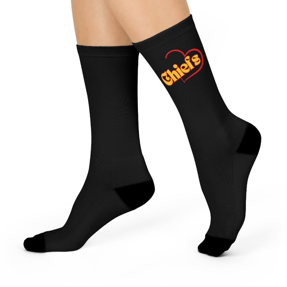 Chiefs Pride Cushioned Crew Socks