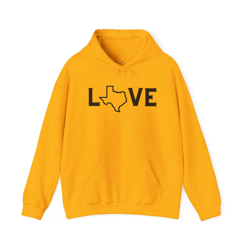 Texas Love Hoodie – Cozy Comfort with a Lone Star Twist