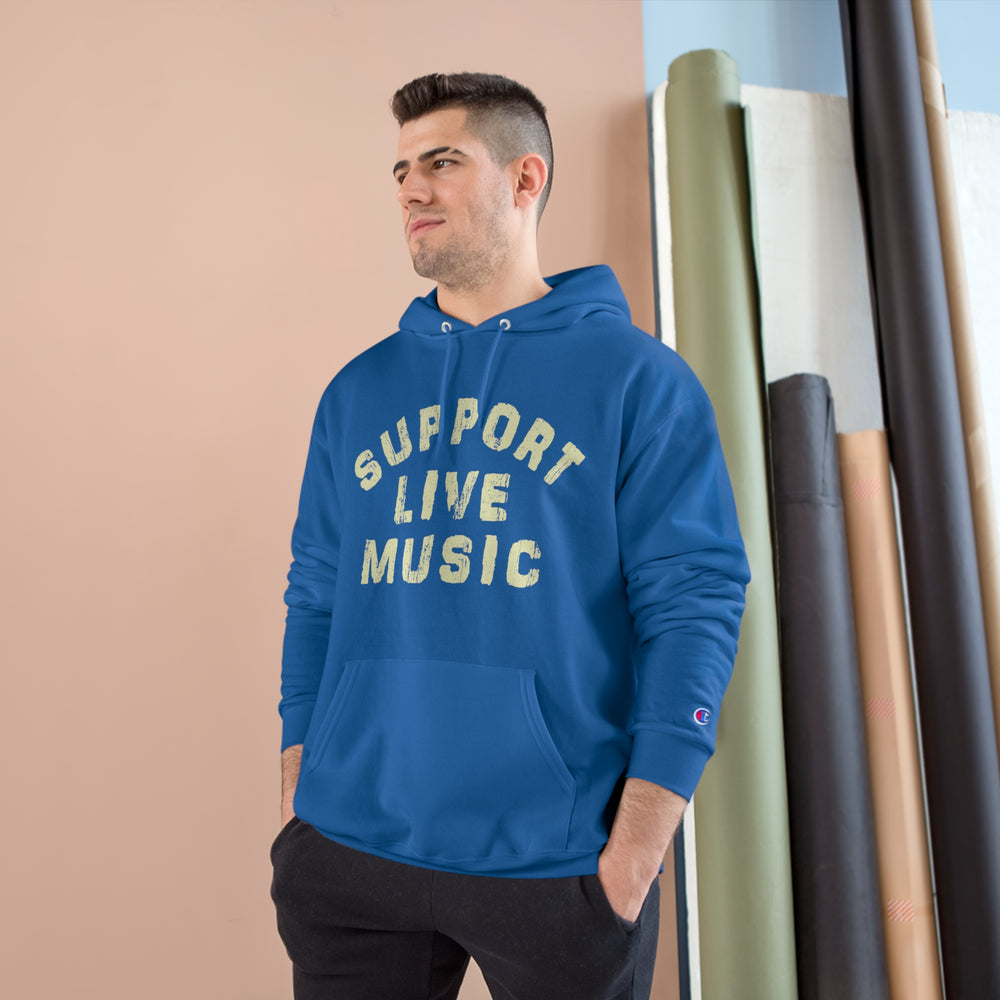 Support Live Music Champion Hoodie