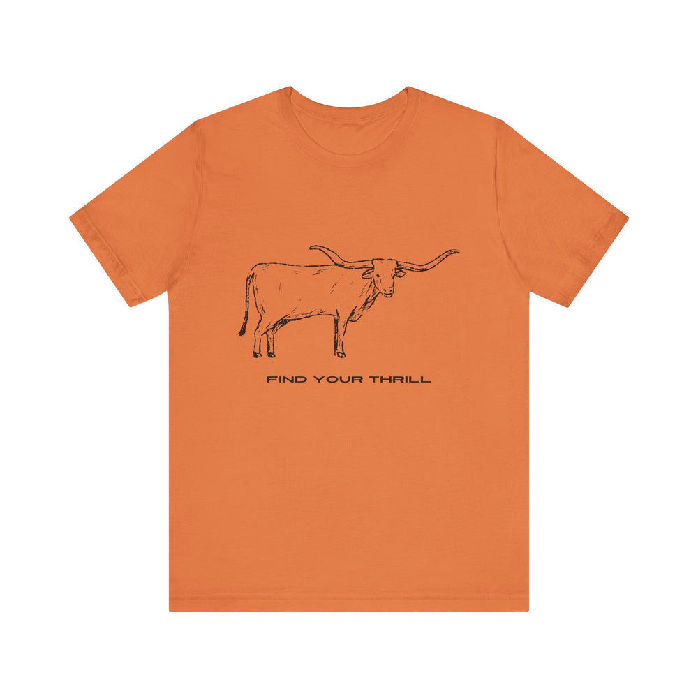 Long horn FYT 2 Unisex Jersey Short Sleeve Tee