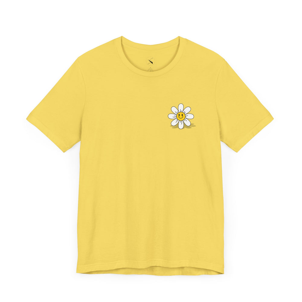 Smiling Daisy Men's Jersey Tee - Casual Summer Vibes