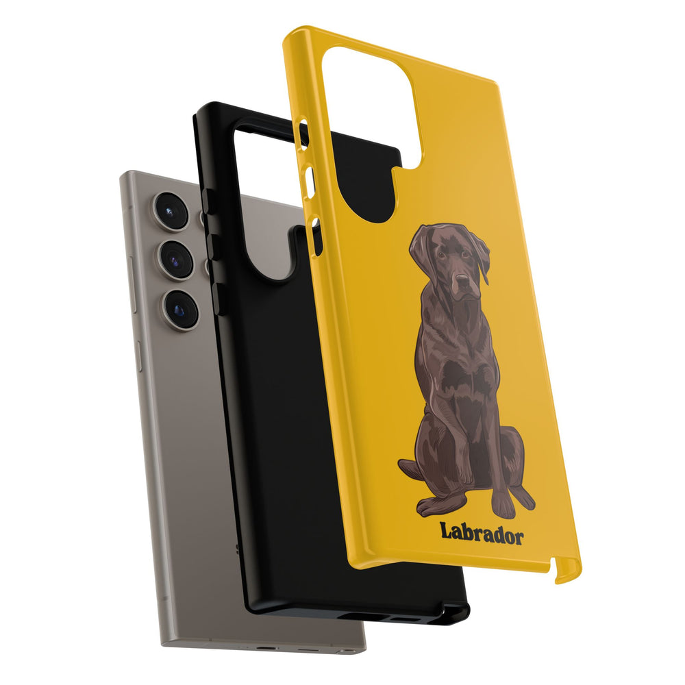 Chocolate Lab Protective Phone Case