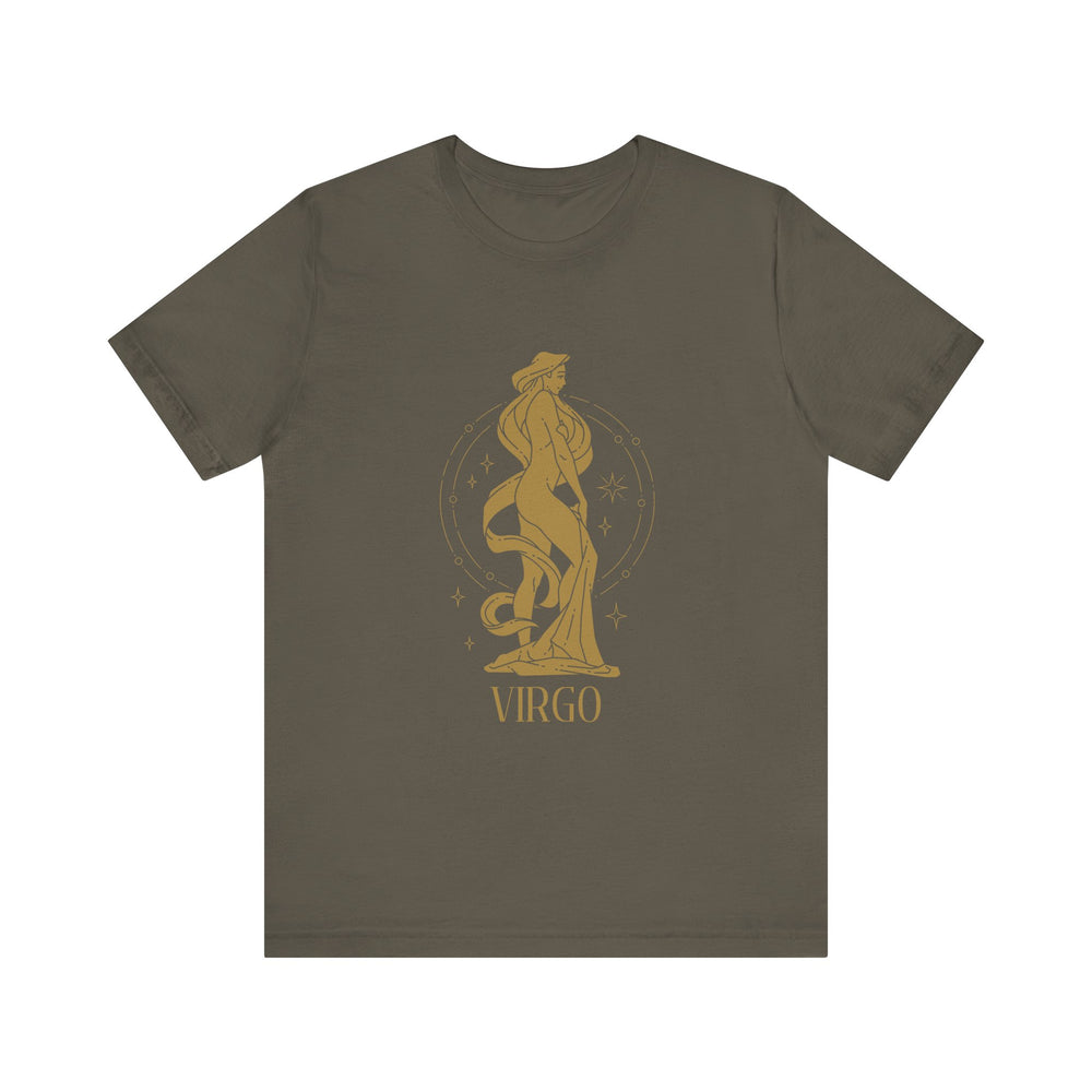 VIRGO zodiac Unisex Jersey Short Sleeve Tee