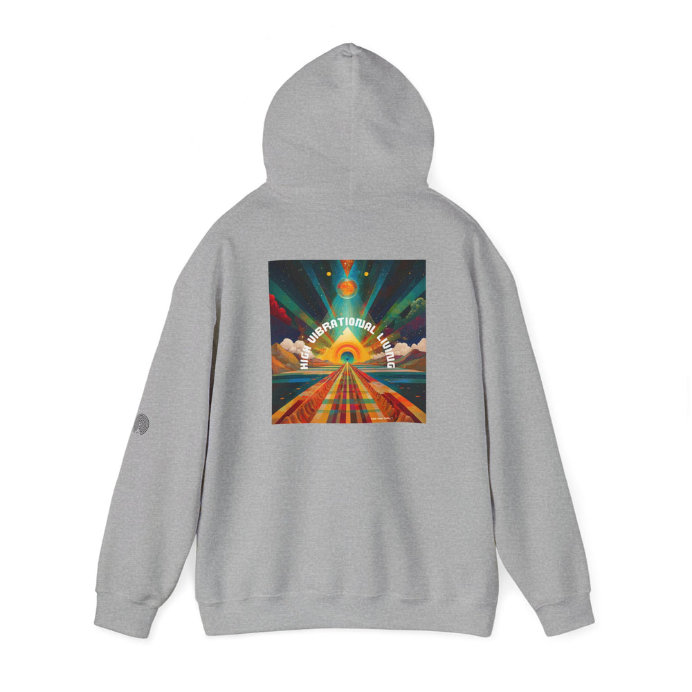 ✨ High Vibrational Living Hoodie