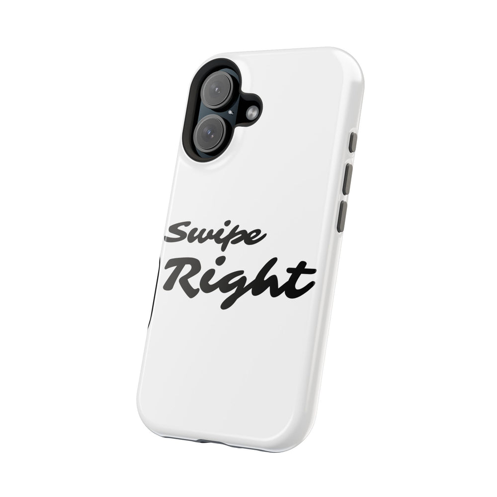 Swipe Right iPhone 16, 15 Magnetic Tough Cases - A Perfect Match for Your iPhone