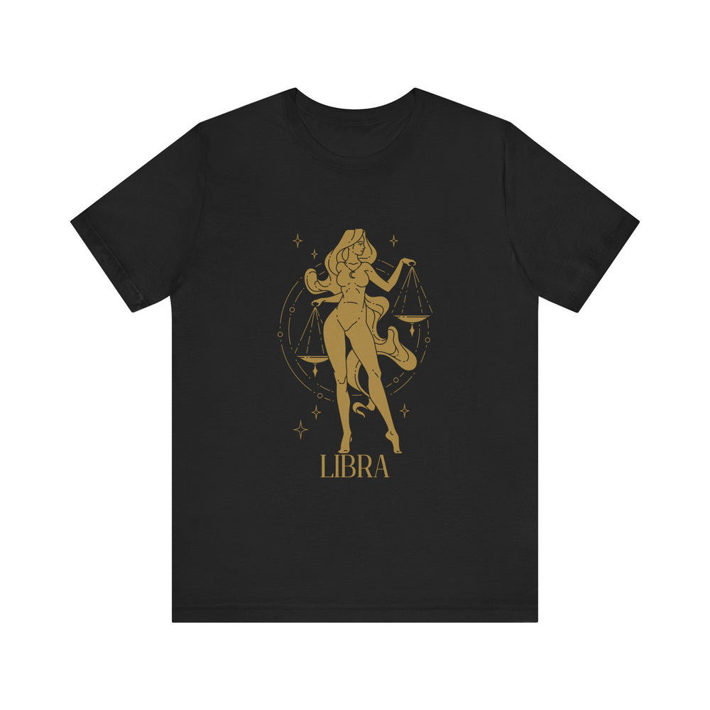 Libra Constellation Zodiac Short Sleeve Tee