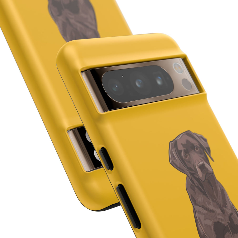 Chocolate Lab Protective Phone Case