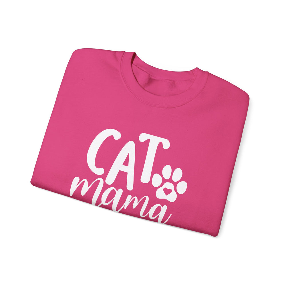 Cat Mama Crewneck Sweatshirt