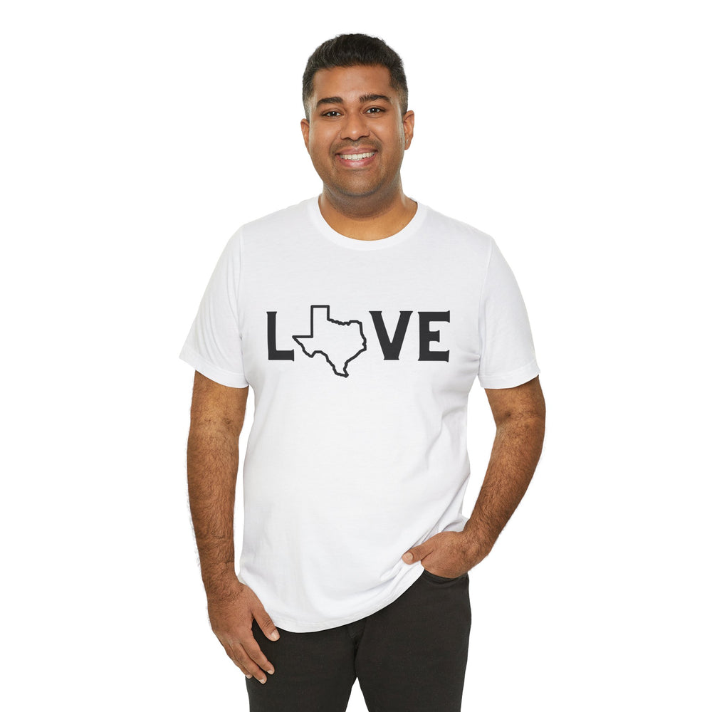 Texas Love Men's Tee – Lone Star State