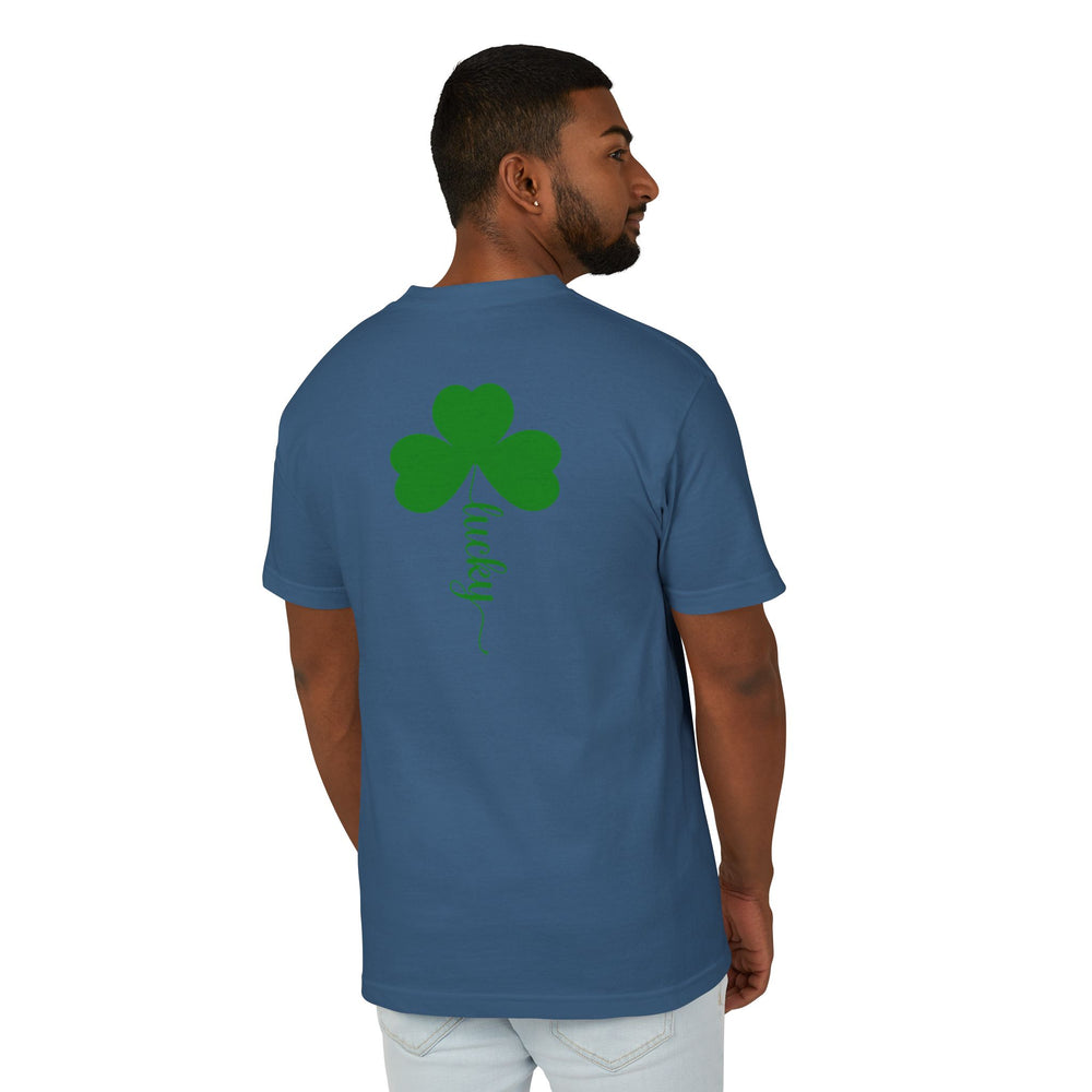 Lucky Clover Men's Cotton Tee 🍀