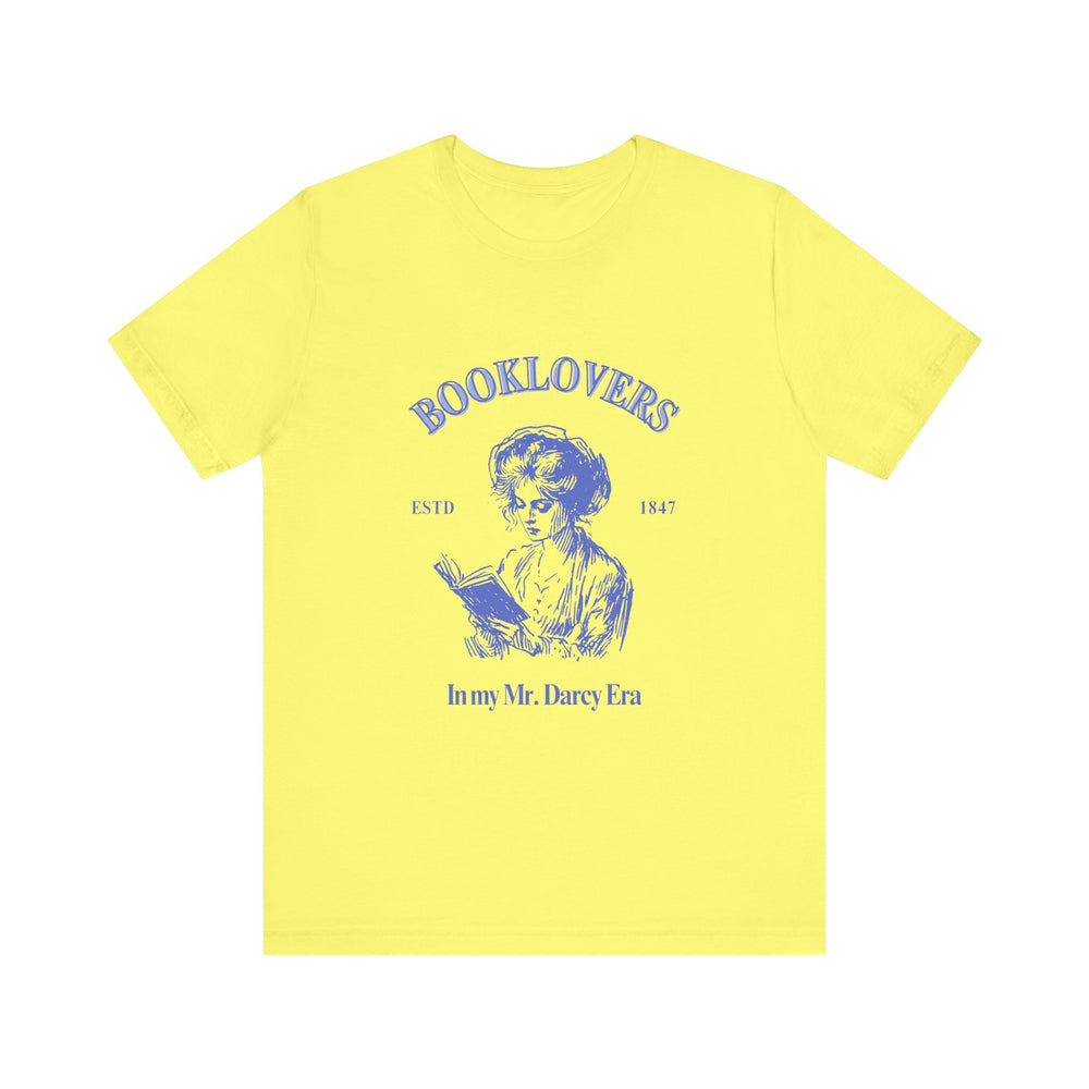 In my Mr. Darcy Era- Booklovers- Jersey Short Sleeve Tee